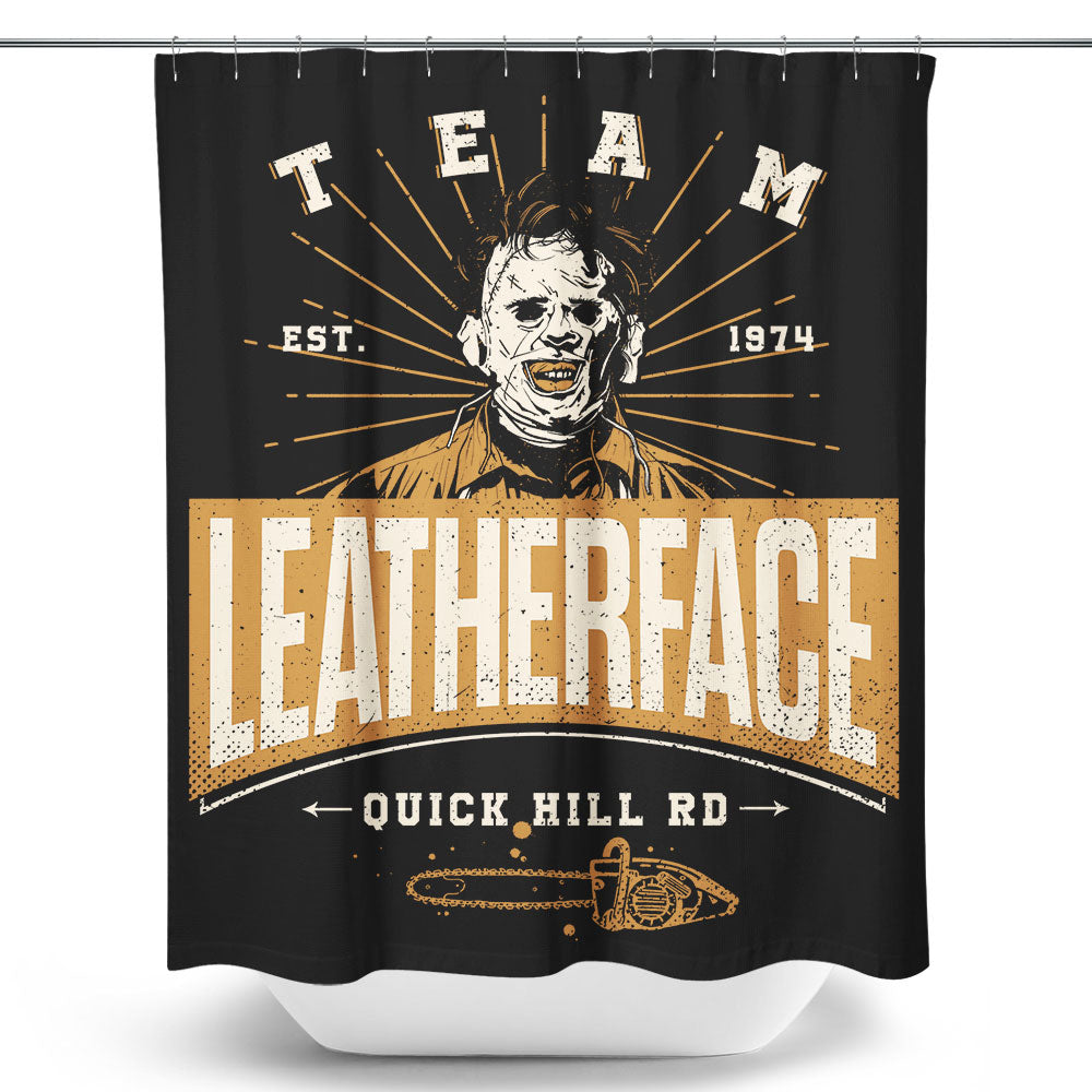 Team Chainsaw - Shower Curtain