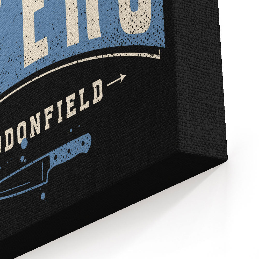 Team Knife - Canvas Print