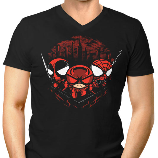 Team Redpuff - Men's V-Neck