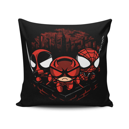 Team Redpuff - Throw Pillow