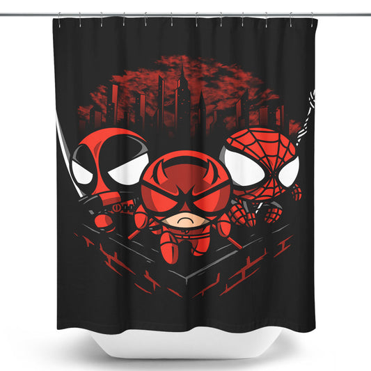 Team Redpuff - Shower Curtain