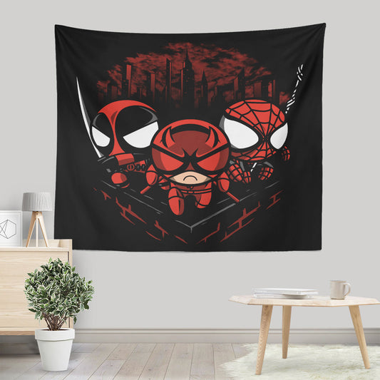 Team Redpuff - Wall Tapestry