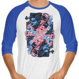 Teleportation - 3/4 Sleeve Raglan T-Shirt
