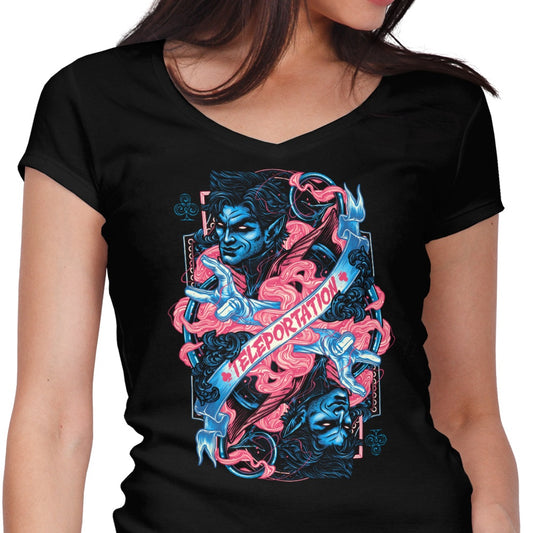 Teleportation - Women's V-Neck