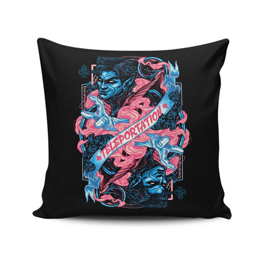 Teleportation - Throw Pillow