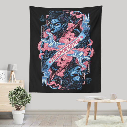 Teleportation - Wall Tapestry