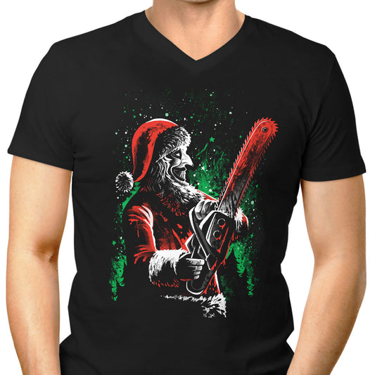 Terrifying Christmas - Men's V-Neck