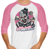 Terrifying Love - 3/4 Sleeve Raglan T-Shirt