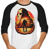 Terror at Crystal Lake - 3/4 Sleeve Raglan T-Shirt