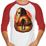 Terror at Crystal Lake - 3/4 Sleeve Raglan T-Shirt