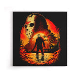 Terror at Crystal Lake - Canvas Print