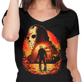Terror at Crystal Lake - Women's V-Neck