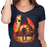 Terror at Crystal Lake - Women's V-Neck