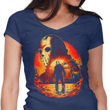 Terror at Crystal Lake - Women's V-Neck