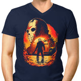 Terror at Crystal Lake - Men's V-Neck