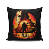 Terror at Crystal Lake - Throw Pillow