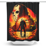 Terror at Crystal Lake - Shower Curtain