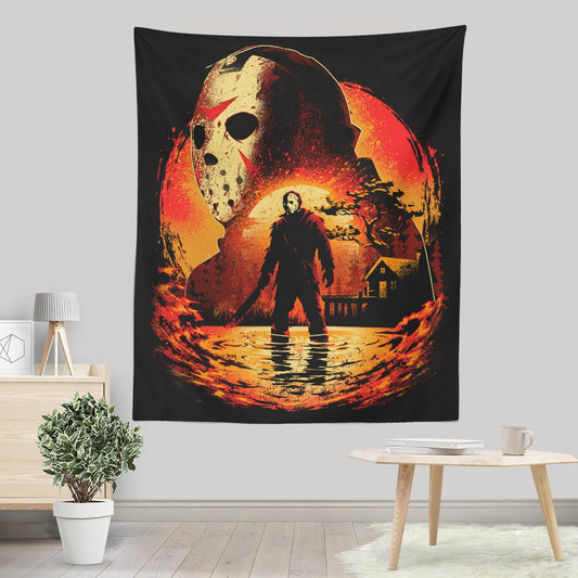 Terror at Crystal Lake - Wall Tapestry