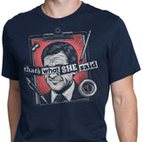 That's What She Said - Men's Apparel
