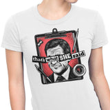 That's What She Said - Women's Apparel