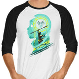 The Air Nomad - 3/4 Sleeve Raglan T-Shirt