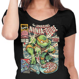 The Amazing Ninja Dude - Women's V-Neck