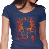 The Animatronic Bear - Women's V-Neck