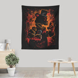 The Animatronic Bear - Wall Tapestry