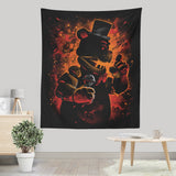The Animatronic Bear - Wall Tapestry