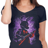 The Animatronic Rabbit - Women's V-Neck