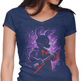 The Animatronic Rabbit - Women's V-Neck
