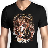 The Armageddon Engine - Men's V-Neck