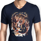 The Armageddon Engine - Men's V-Neck