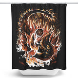 The Armageddon Engine - Shower Curtain