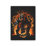 The Beast of Roaring Flames - Canvas Print