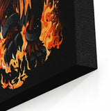The Beast of Roaring Flames - Canvas Print