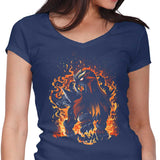 The Beast of Roaring Flames - Women's V-Neck