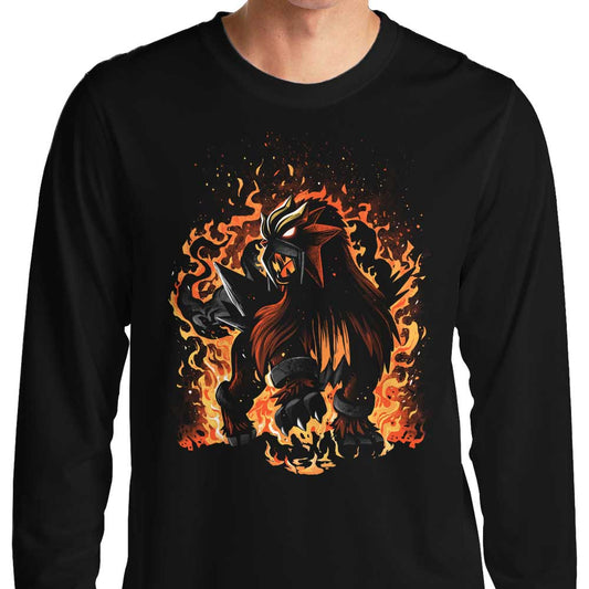 The Beast of Roaring Flames - Long Sleeve T-Shirt
