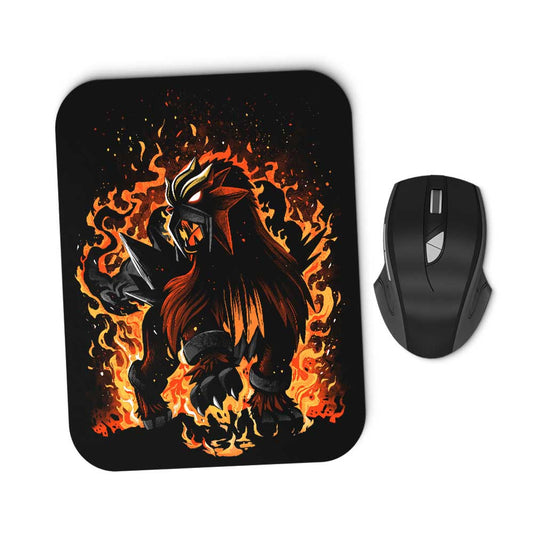 The Beast of Roaring Flames - Mousepad