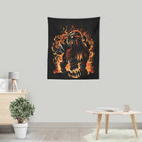 The Beast of Roaring Flames - Wall Tapestry