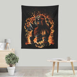 The Beast of Roaring Flames - Wall Tapestry