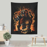 The Beast of Roaring Flames - Wall Tapestry