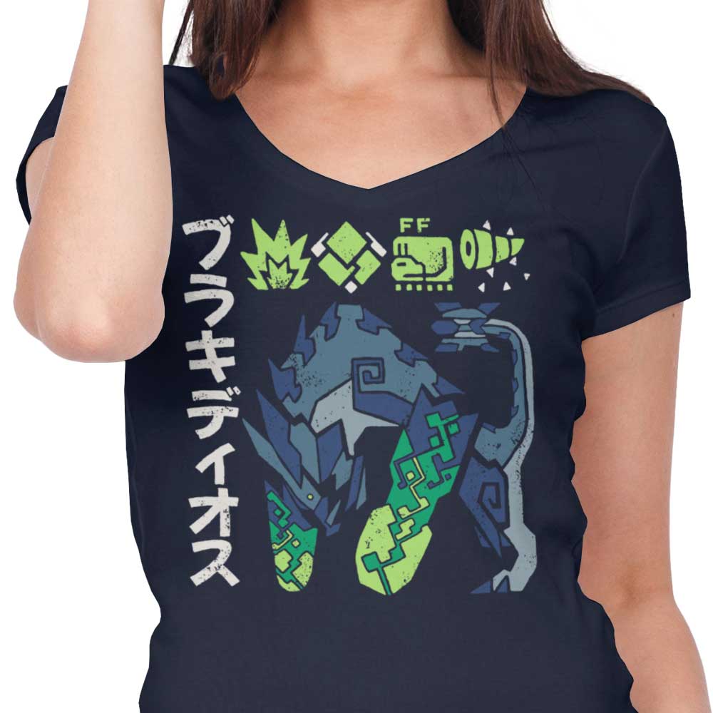 The Biohazard - Women's V-Neck