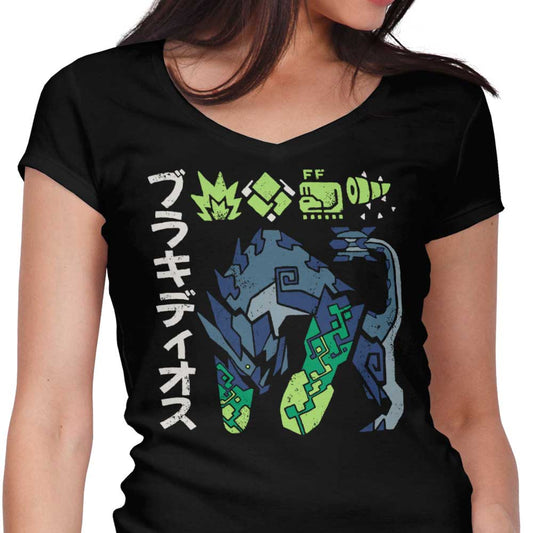 The Biohazard - Women's V-Neck