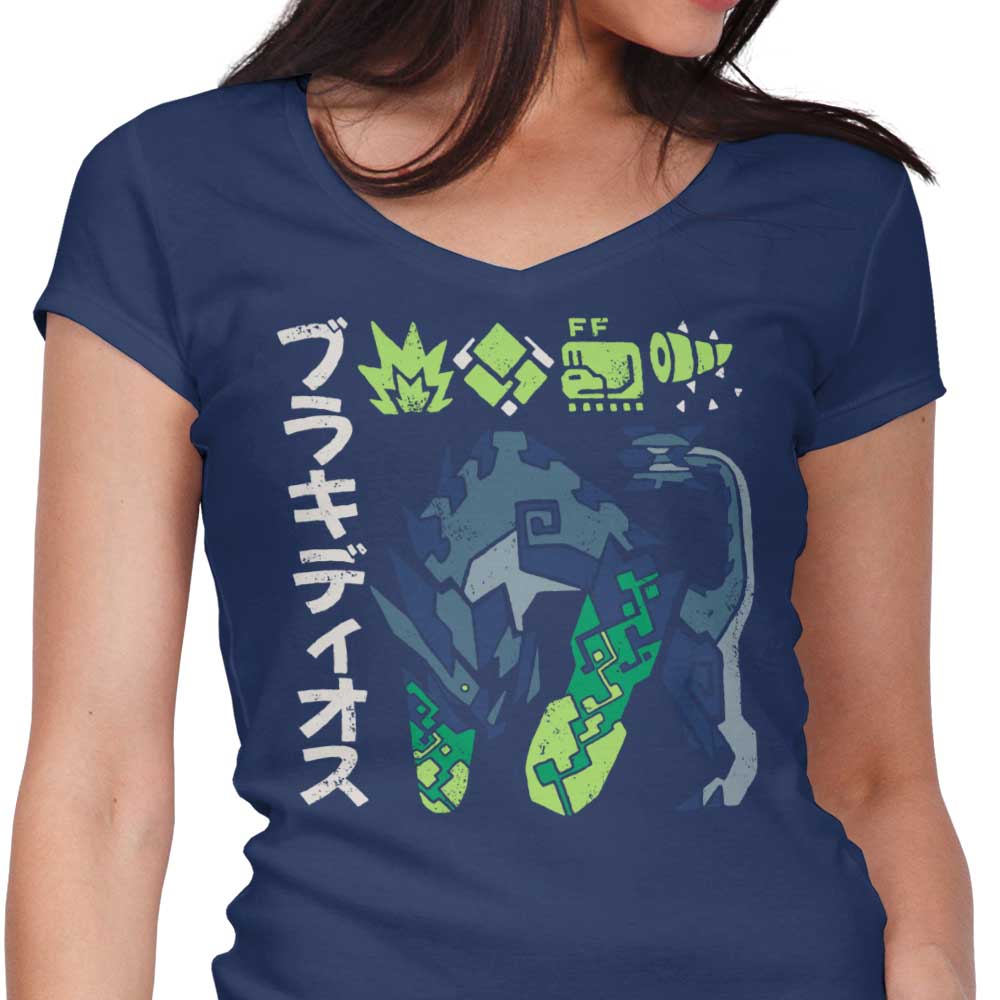 The Biohazard - Women's V-Neck