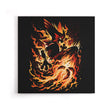 The Blaze Kick - Canvas Print