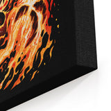 The Blaze Kick - Canvas Print