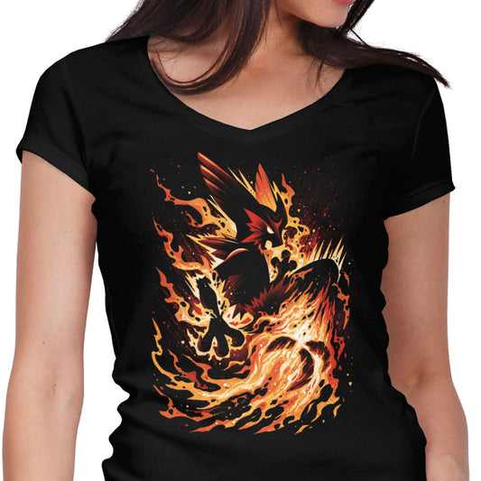The Blaze Kick - Women's V-Neck