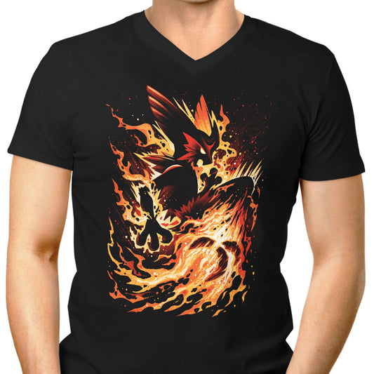 The Blaze Kick - Men's V-Neck