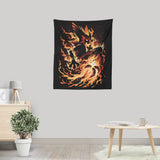 The Blaze Kick - Wall Tapestry